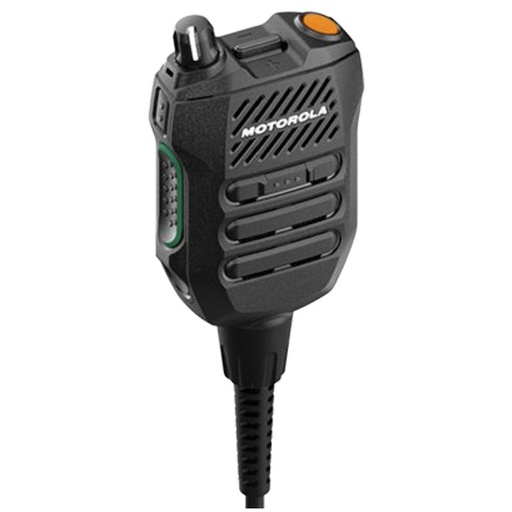 Motorola PMMN4132 XVE500 Speaker-Mic, Channel Knob, Green - APX